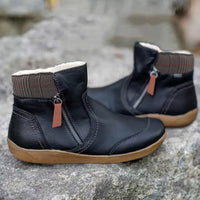 Stiefelette Damen Rutschfest | Komfort in Schwarz