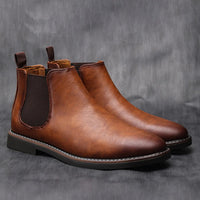Elegante Stiefel für Herren in Braun