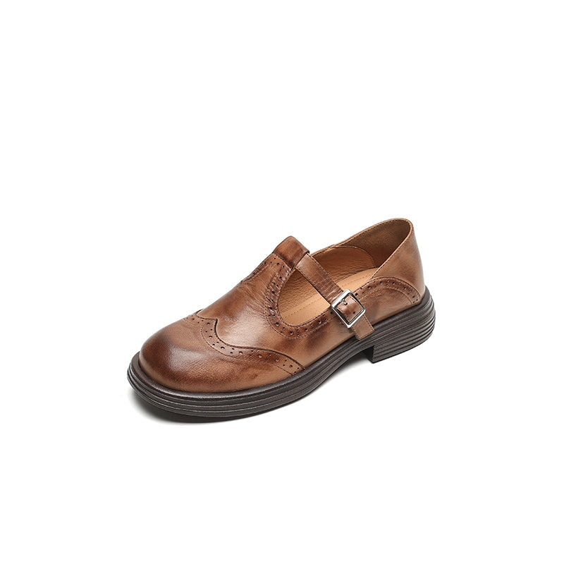 VELDA | Elegante Mary Janes aus Leder