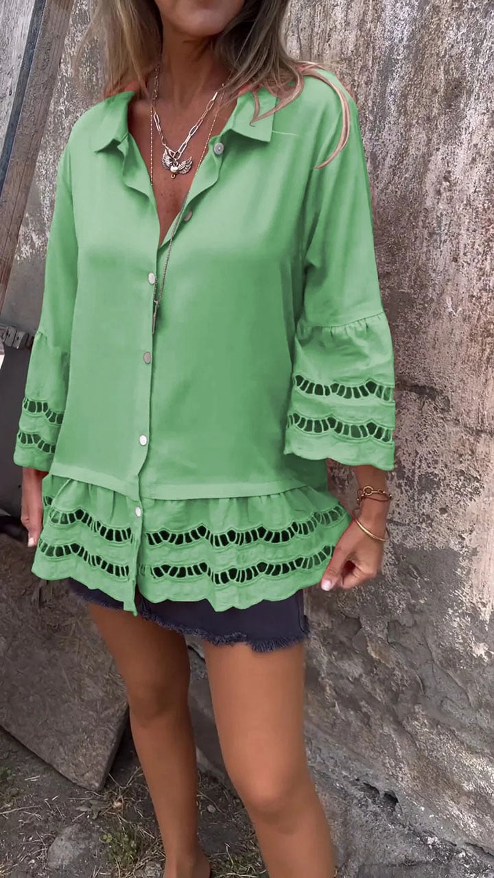 Miranda™ | Elegante Bluse im Ibiza-Stil
