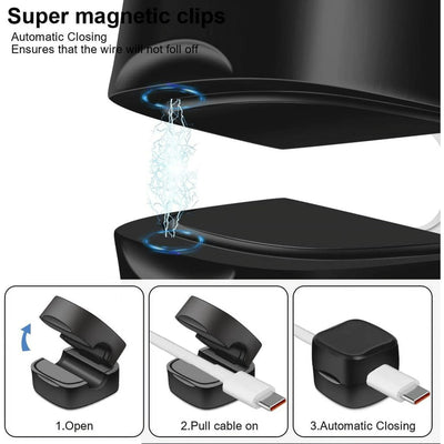 SnapHold – Sichere Magnetkabelhalter