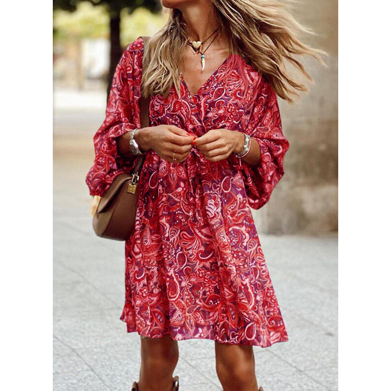 Boho Chic | Frauen Sommerkleid 2024