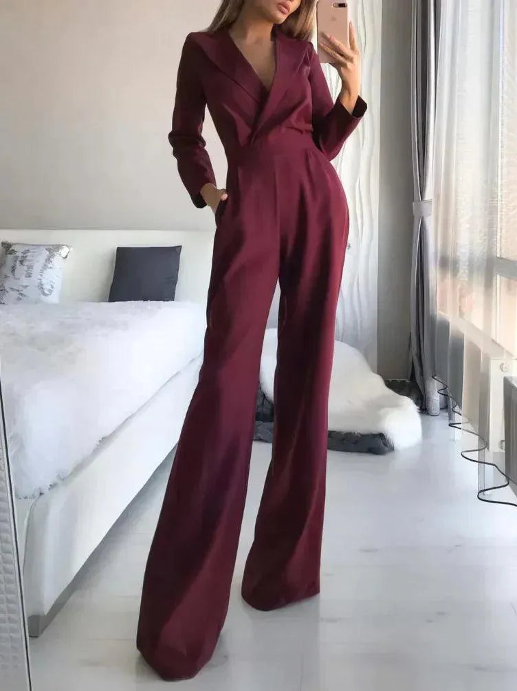 Stylischer Jumpsuit mit langen Ärmeln - Sophie