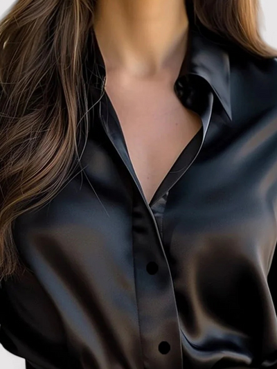 Edles formelles Damenhemd | Langarm