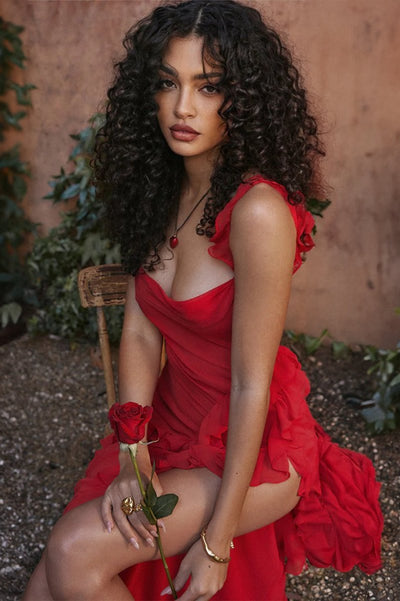 RüschenEleganz™ Anmutige Kräuselbewegung