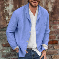 Rafe | Herren Elegant Sommerjacke | Leicht in Blau