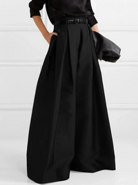 Mascha | Weite Hosen für Damen | Elegant in Schwarz
