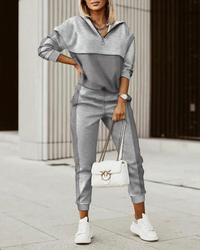 Donita | Damen Elegante Hausanzuge | Moderne in Grau