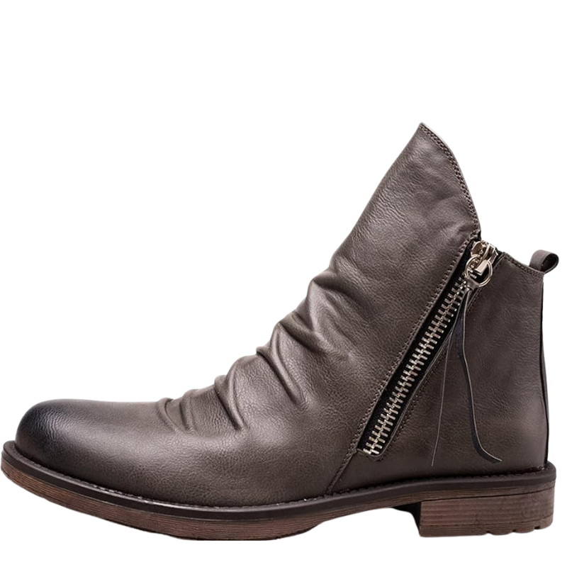 Elegante Herrenstiefel mit Reißverschluss | Cowboy