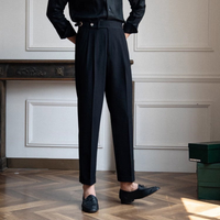 Odin | High Waist Hose Herren | Elegant in Schwarz