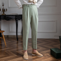 Odin | High Waist Hose Herren | Elegant in Grün