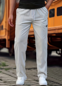 George | Herren Elegante Hose | Schwarz in Grau
