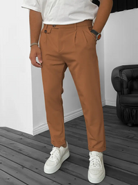 Ismael | Herren Freizeithose | Elegante in Khaki