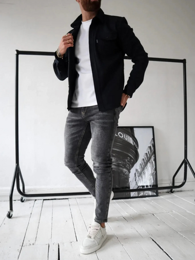 Elegante moderne Herrenjacke | Ultraleichte