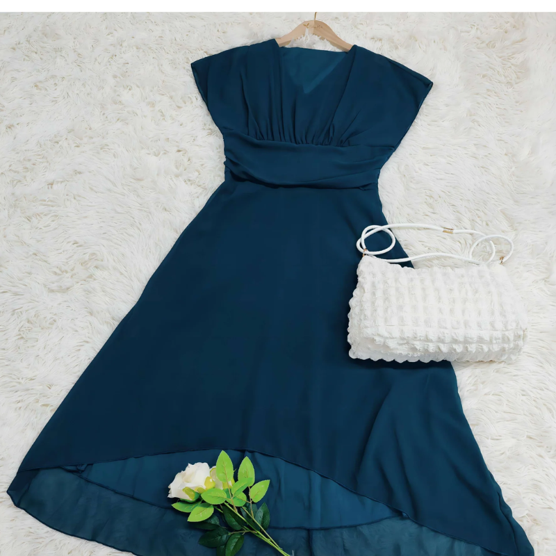 Joara | Damen Elegant Partykleid | Midi