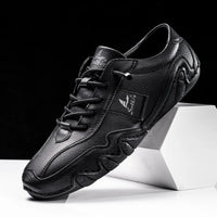 Elegante Schuhe für Männer - Bertram in Schwarz