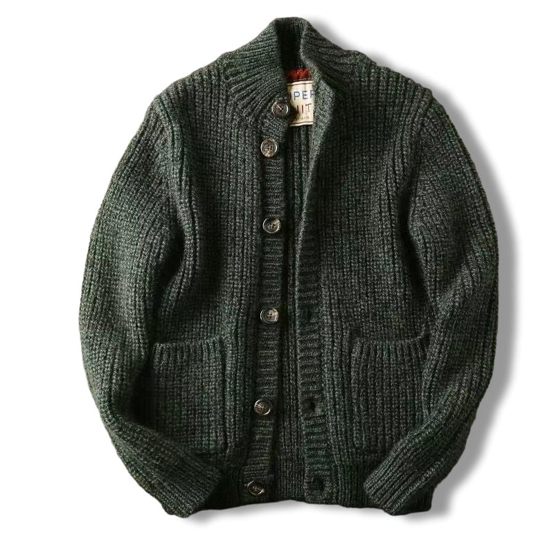 Elegante Strickjacke für Herren | Warmer