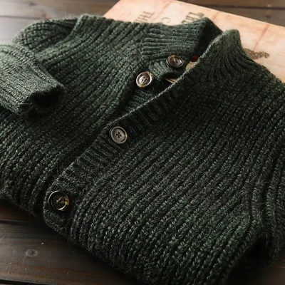 Elegante Strickjacke für Herren | Warmer