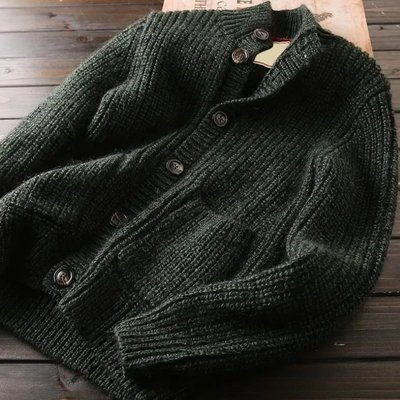 Elegante Strickjacke für Herren | Warmer