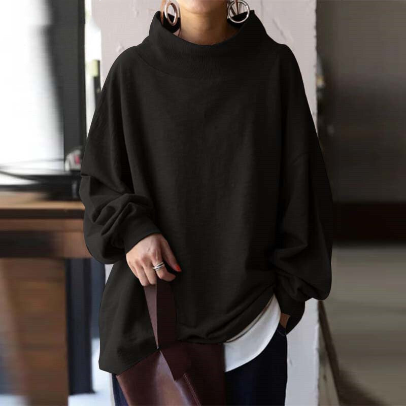 Eleganter langärmeliger Pullover für Frauen im zeitlosen Design für die kühle Jahreszeit