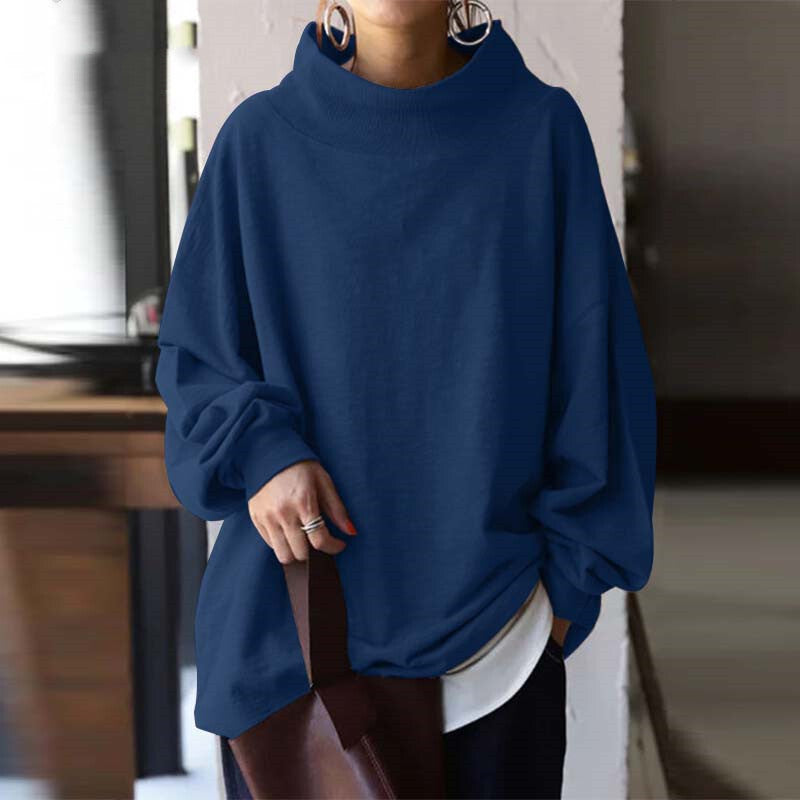 Eleganter langärmeliger Pullover für Frauen im zeitlosen Design für die kühle Jahreszeit
