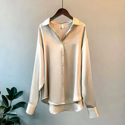 Elegantes Business-Hemd für Damen | Langarm