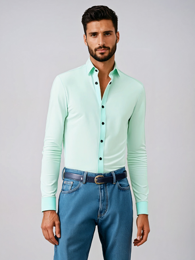 Elegantes Business-Hemd für Herren | Langarm