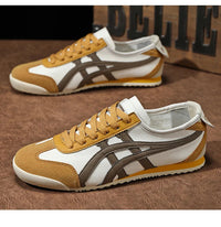 Elias | Herren Retro Runner Sneaker in Gelb