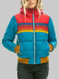 Emilia | Damen Alpine Outdoor Reißverschluss Jacke in Blau