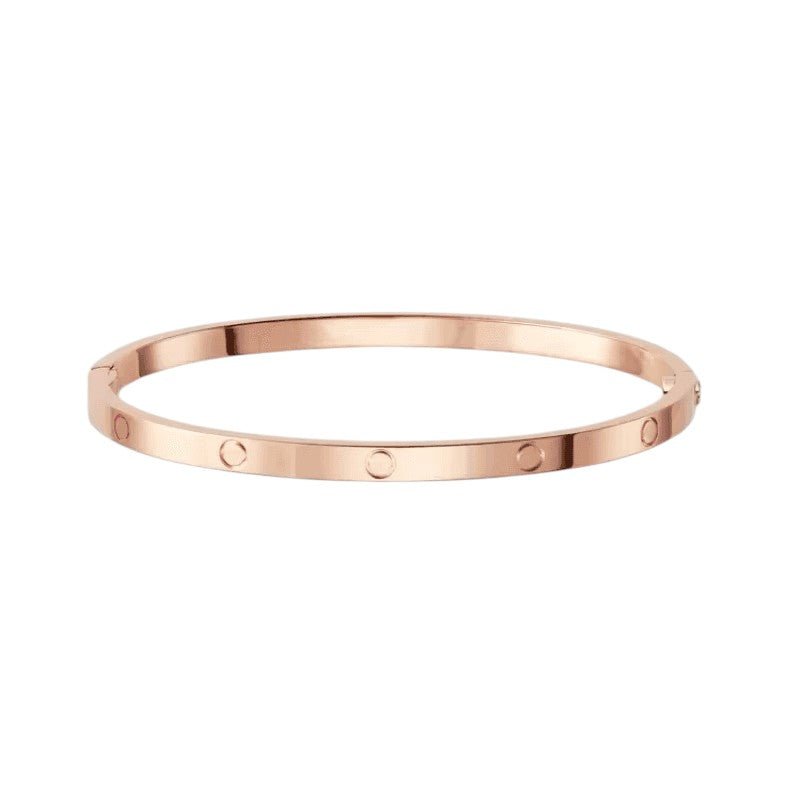 ETERNITY ARMBAND DÜNN | ROSÉGOLD