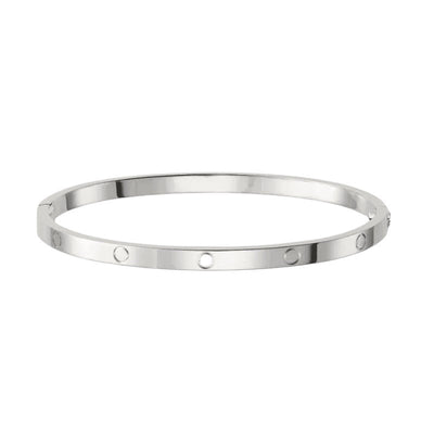 ETERNITY ARMBAND DÜNN | SILBER