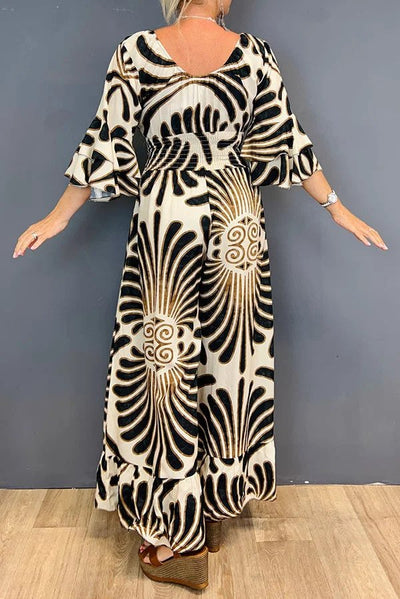 Asthore® | Elegantes Kleid mit Blumendruck