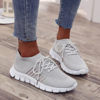 Petra | Bequeme Alltags Sneaker in Grau