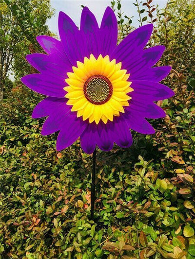 Suncharm™ Bunter Sonnenblumen-Windmühle