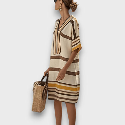 Calys – Lockeres Kaftankleid mit Strandcharme