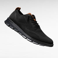 Daniel | Herren Slip-on Lauf Sneaker in Schwarz