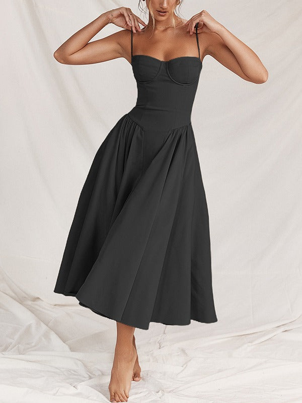 Vivian - Zeitlose Schönheit Midi-Kleid