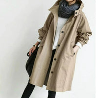 Samantha - Stilvoller Trenchcoat in Braun