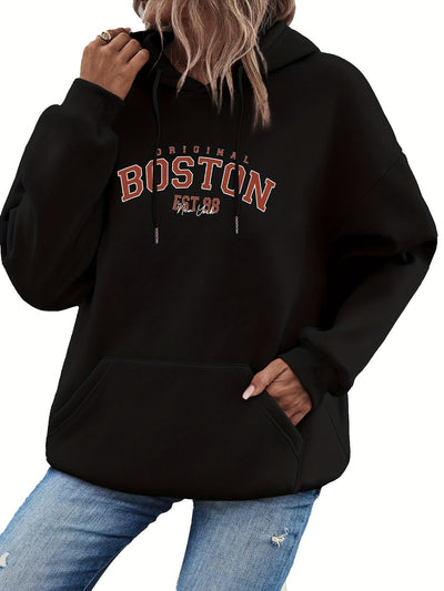 Bostonia™ – Ikonischer College Hoodie