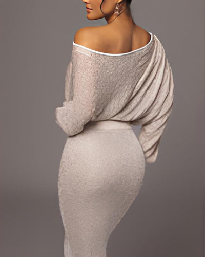 Verführerisches Off-Shoulder Cocktailkleid für besondere Anlässe