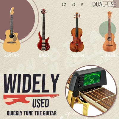 DigitalerKapodaster™ Perfekte Tonhöhenkontrolle