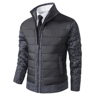 Felix | Herren Lässige Pullover Jacke in Dunkelgrau