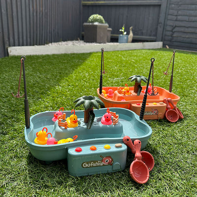 Splash & Catch – Interaktives Wasserfischspiel für Kinder, das Koordination und Fantasie fördert