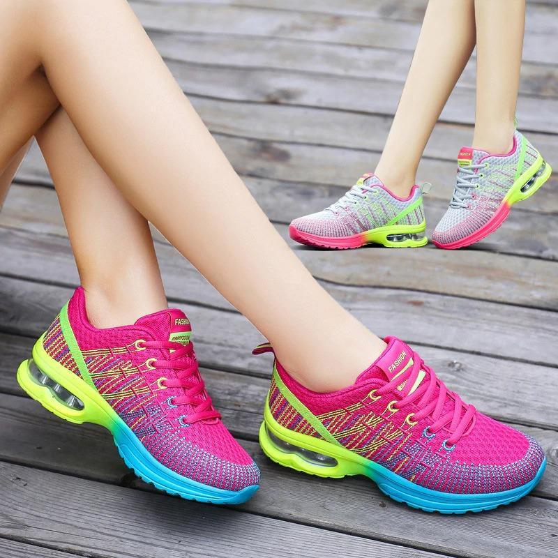 Criza | Fitness Sportschuhe Damen | Bunt