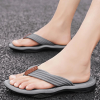 Romel | Herren Flip Flops | Bequeme in Grau