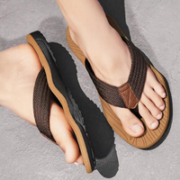 Romel | Herren Flip Flops | Bequeme in Braun