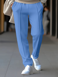 Fabian | Elastischer Bund Kordelzug Hose in Hellblau