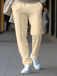 Fabian | Elastischer Bund Kordelzug Hose in Khaki