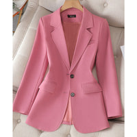 Franziska | Taillierter Eleganter Blazer in Rosa