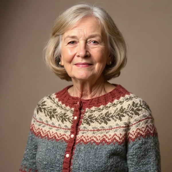 Giulia - Handge Fertigt Woll Pullover